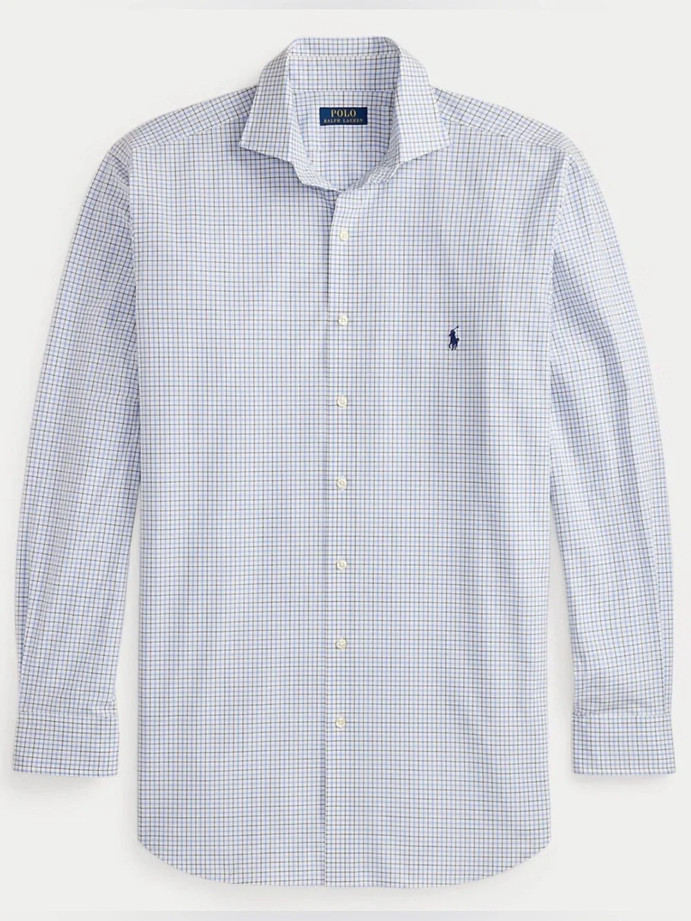 Polo Ralph Lauren Classic Plaid Stretch Poplin Button Up Shirt Men’s 2XB $140